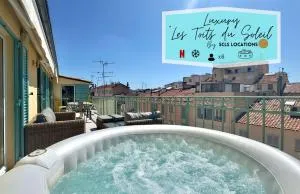 Luxury "Les Toits du Soleil" - Magnifique appartement avec terrasses et jacuzzi - Centre de cannes - By SCLS Locations - Cannes