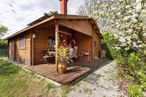 Blockhütte - Weinberge