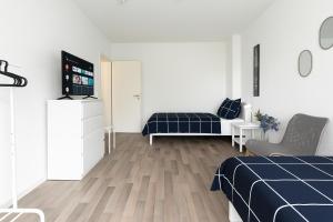 VAZ Apartments Freiheit 2 für Monteure, Küche, TV, WLAN, Balkon