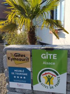 Maisons de vacances Gites Kymsourit proche Europa-Park et Rulantica - Centre Alsace : photos des chambres