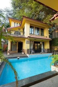 VILLA M - LAGOON 4 Calangute 3BHK Pool Facing, Breakfast Included - Old Goa