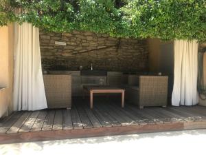 Maisons de vacances Jardin d’Uzes - Climatisee avec piscine : photos des chambres