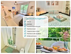 Appartements  Terrasse Teleo  Hopital Rangueil - Pech David : photos des chambres