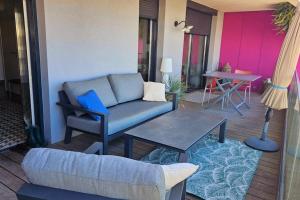 Appartements Beautiful T2 with pool - near beach : photos des chambres