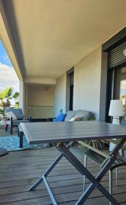 Appartements Beautiful T2 with pool - near beach : photos des chambres