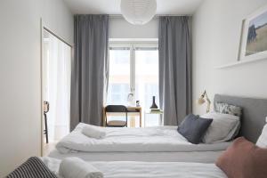 Fredika, modern 1br,Tripla Pasila prime location, gym, parking, train station near