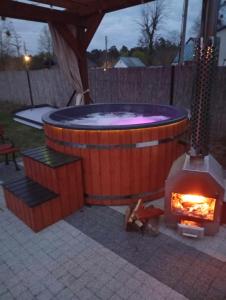 Domek przy plaży na mazurach