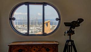 Porquerolles Island architectural seaview