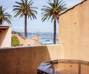 Porquerolles Island architectural seaview