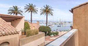 Porquerolles Island architectural seaview