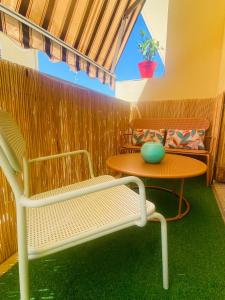 Entire apartment with balcony