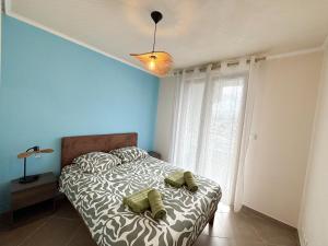 Azura - Appartement Climatisé 2 Chambres Terrasse Vue Mer avec Parking Privé Gratuit