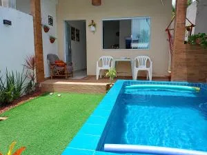 Casa Aconchegante com Piscina Barra do Jacuípe - 伊比拉奎拉