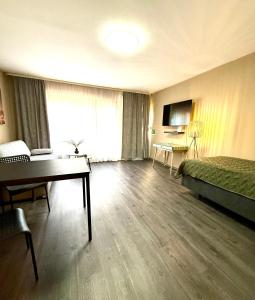 2-Modernes 1-Raum Apartment in Wiesbaden,ruhig und mit Terrasse