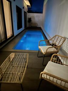 Sophisticated Home with a Chic Design and a Private Terrace with a Plunge Pool