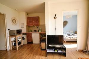 Appartement très calme 2 chambres avec parking et jardin privé sur les hauteurs de Briançon