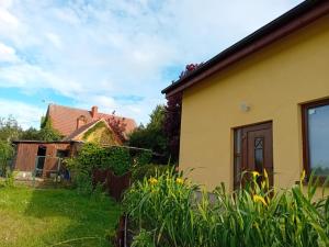 Całoroczny dom w lesie wśród odgłosów przyrody