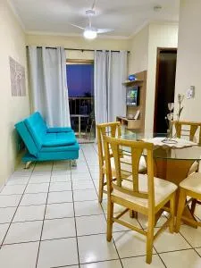 Apto charmoso na V Planalto perto Shopping com 2 Quartos de Casal ArCond Wifi Fibra Home Office e Garagem em Dourados - Nova Alvorada do Sul