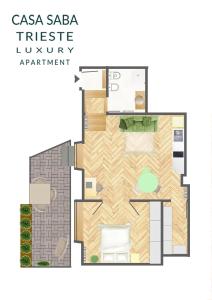 Casa Saba Trieste Luxury Apartment img48