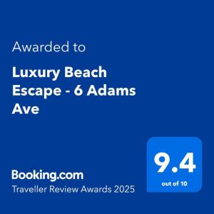 Luxury Beach Escape - 1 Bedroom Apartment