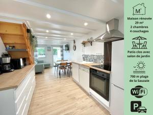 Maisons de vacances Maison renovee 2 chambres, 700m plage, Acces WIFI - FR-1-231-335 : photos des chambres