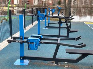 Peaceful triangle near downtown