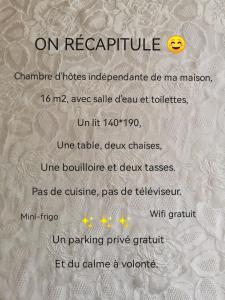 B&B / Chambres d'hotes Au Poeme du Chene, Logement independant, Calme, Parking gratuit : photos des chambres