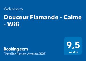 Douceur Flamande - Calme - Wifi