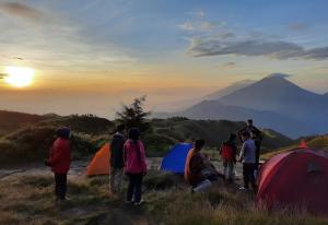 Moto driver tour Borobudur , Rice terace, sacred waterfall