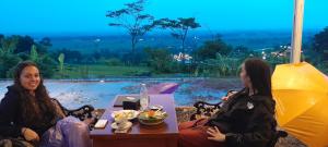 Moto driver tour Borobudur , Rice terace, sacred waterfall