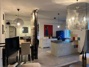 Urban open space city apartment