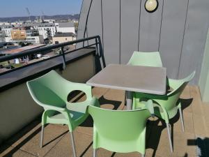 Appartements Terres de France - Appart Hotel Rouen Flaubert : photos des chambres
