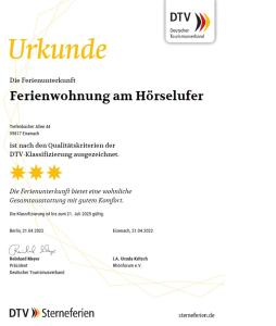 Ferienwohnung am Hörselufer