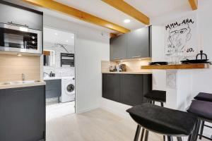 Duplex Cosy Canal Saint Martin