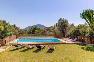 Tranquil Pollensa Villa Finca Plana Den RullIn The Beautiful Ternelles Valley Private Pool