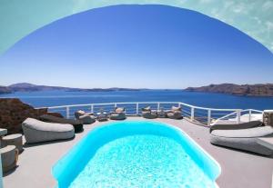 Aurora Grace Villa With Indoor Plunge Pool Caldera View Wpv Oia Santorini