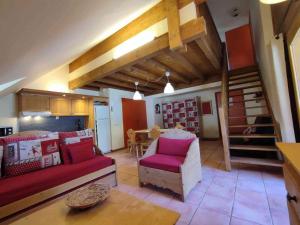 Duplex cosy avec balcon et parking à Pra-Loup, 8 pers - FR-1-504-686