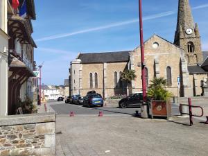 Maisons de vacances Maison boheme chic, Saint-Pair sur mer, 7 pers, 15 mn a pieds de la plage, navette gratuite : photos des chambres