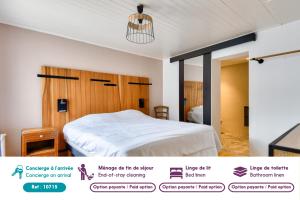 Maisons de vacances Maison a Barbatre pour 10 - 450m de la plage : photos des chambres