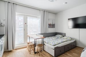 28m2 condo & own parking place indoors