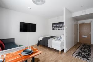 28m2 condo & own parking place indoors