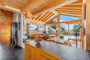 Chalet Magrappe, accès direct à la piste des Mayens de Veysonnaz