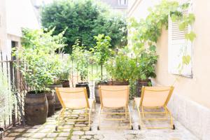 Maisons de vacances Maison des Pilastres au coeur d'Auxerre : photos des chambres