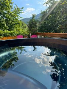 Gîte au Manoir des Sens avec bain nordique jacuzzi