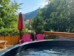 Gîte au Manoir des Sens avec bain nordique jacuzzi