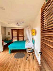 Surf Mojarra Beach Habitación privada con vista al mar