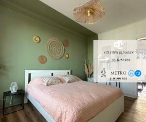 Appartements New apartment near Paris metro L13 Asnieres : photos des chambres