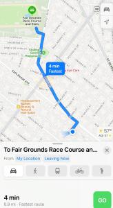 Walk to Jazz Fest from Garden Cottage