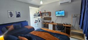 Studio Cinza em frente à praia