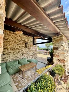 Maisons de vacances Aux Detours de l-Etang La Bergerie et sa piscine privative : photos des chambres